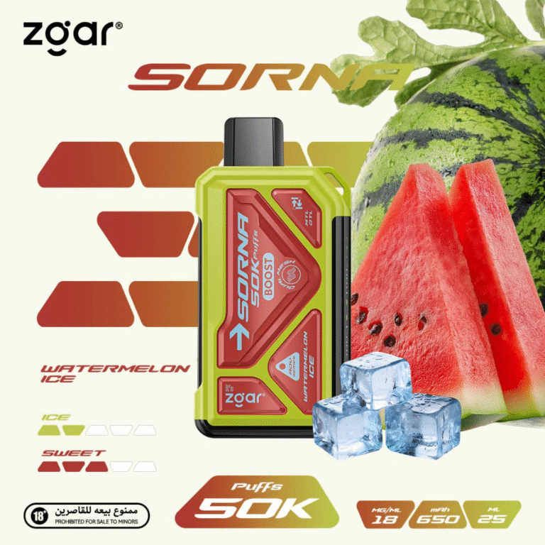ZGAR Sorna 50000 Puffs Disposable Vape 18mg In DUBAI, UAE - Image 7