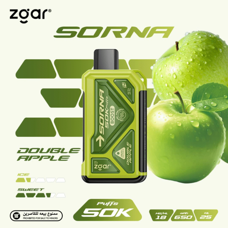 ZGAR Sorna 50000 Puffs Disposable Vape 18mg In DUBAI, UAE - Image 6