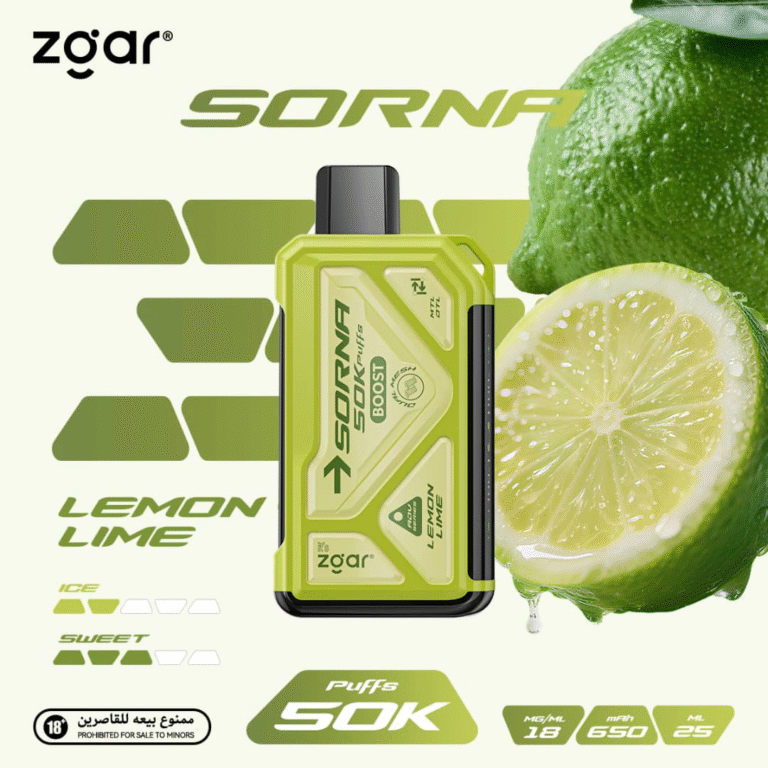 ZGAR Sorna 50000 Puffs Disposable Vape 18mg In DUBAI, UAE - Image 4